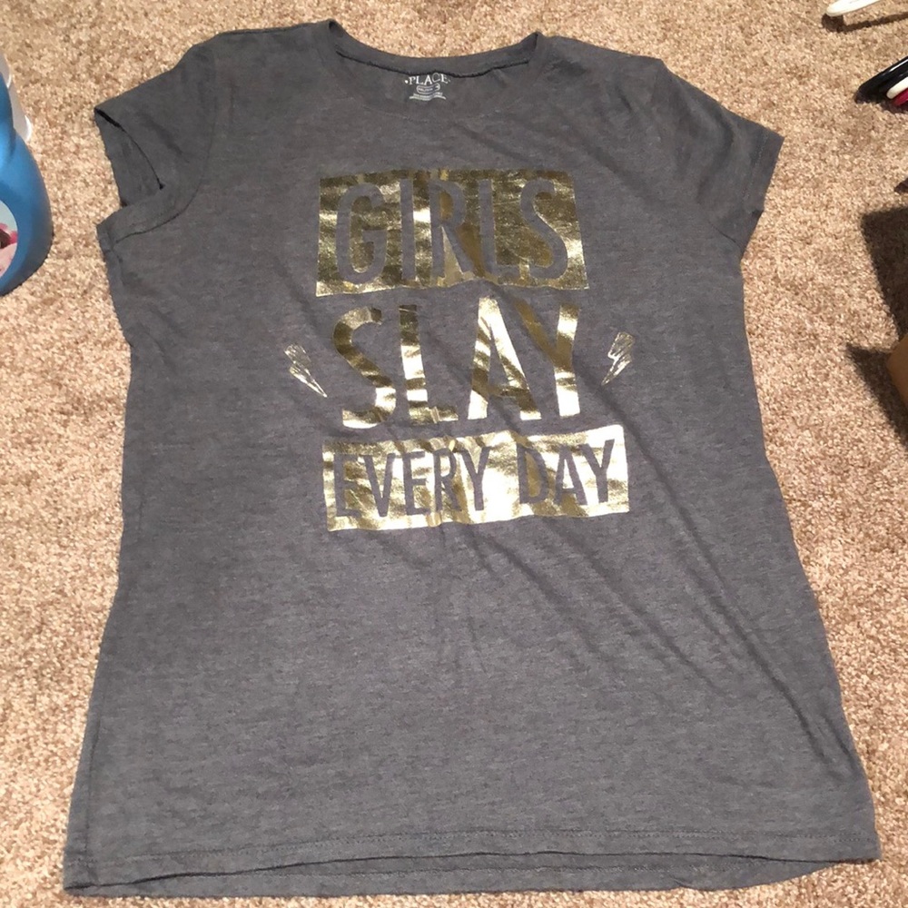 Kids place girls slay everyday shirt size xxl